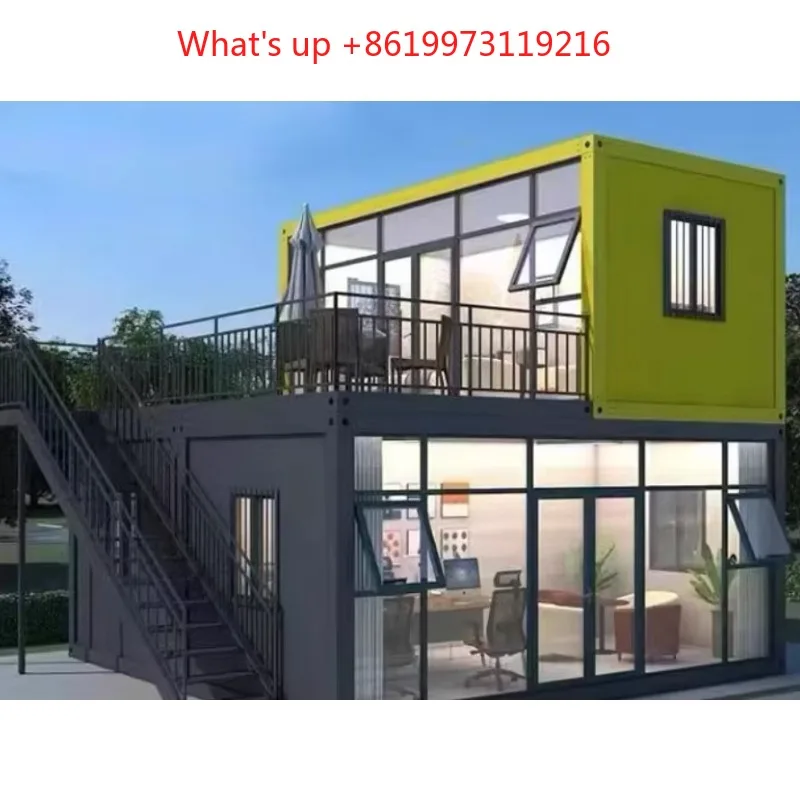 2026 CE Certified 2-Story Customizable Steel Mobile House Container House Sandwich Panel-Quick Modular Home Hotel Villa Guard Ho