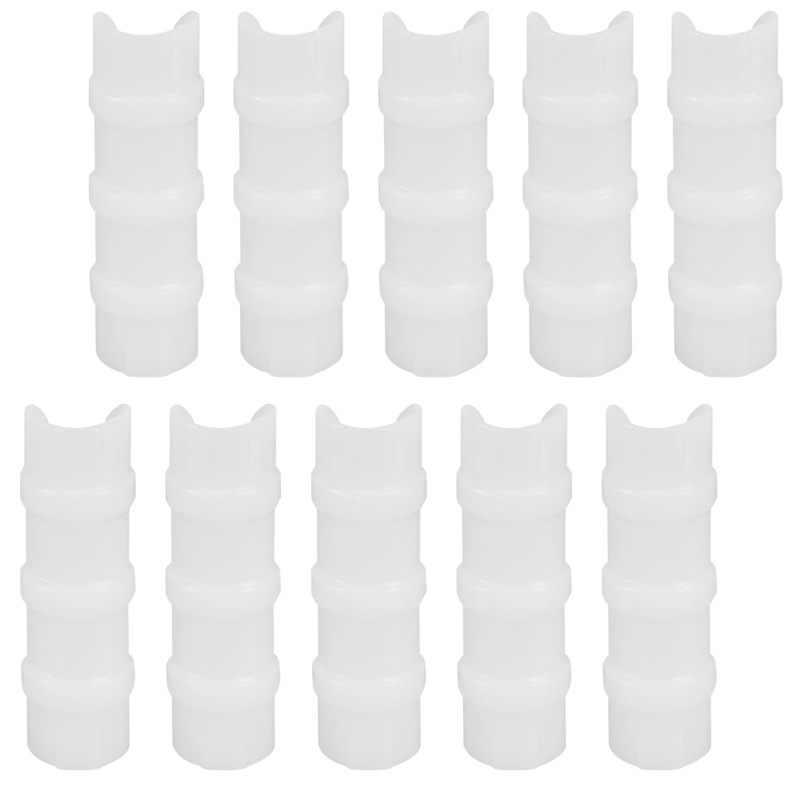 

10 Pcs ABS PC Alloy High Strength Greenhouse Shading Net Insect Net Fixing Steel Pipe 21 23mm Compatible Accessories