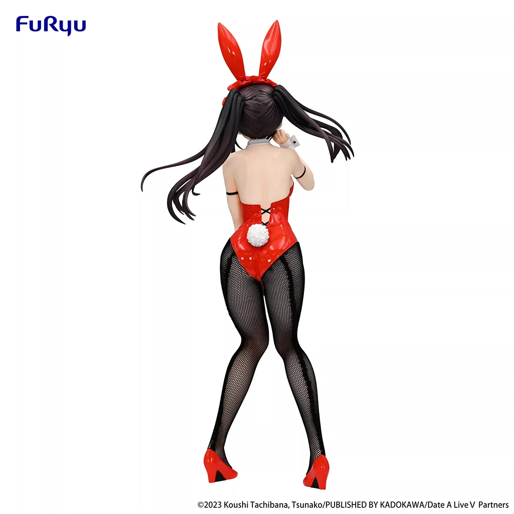 Original NEW FuRyu BiCute Bunnies Kurumi Tokisaki (Date A Live) 29 cm Collectible Anime Action Figure Model Ornament Toys