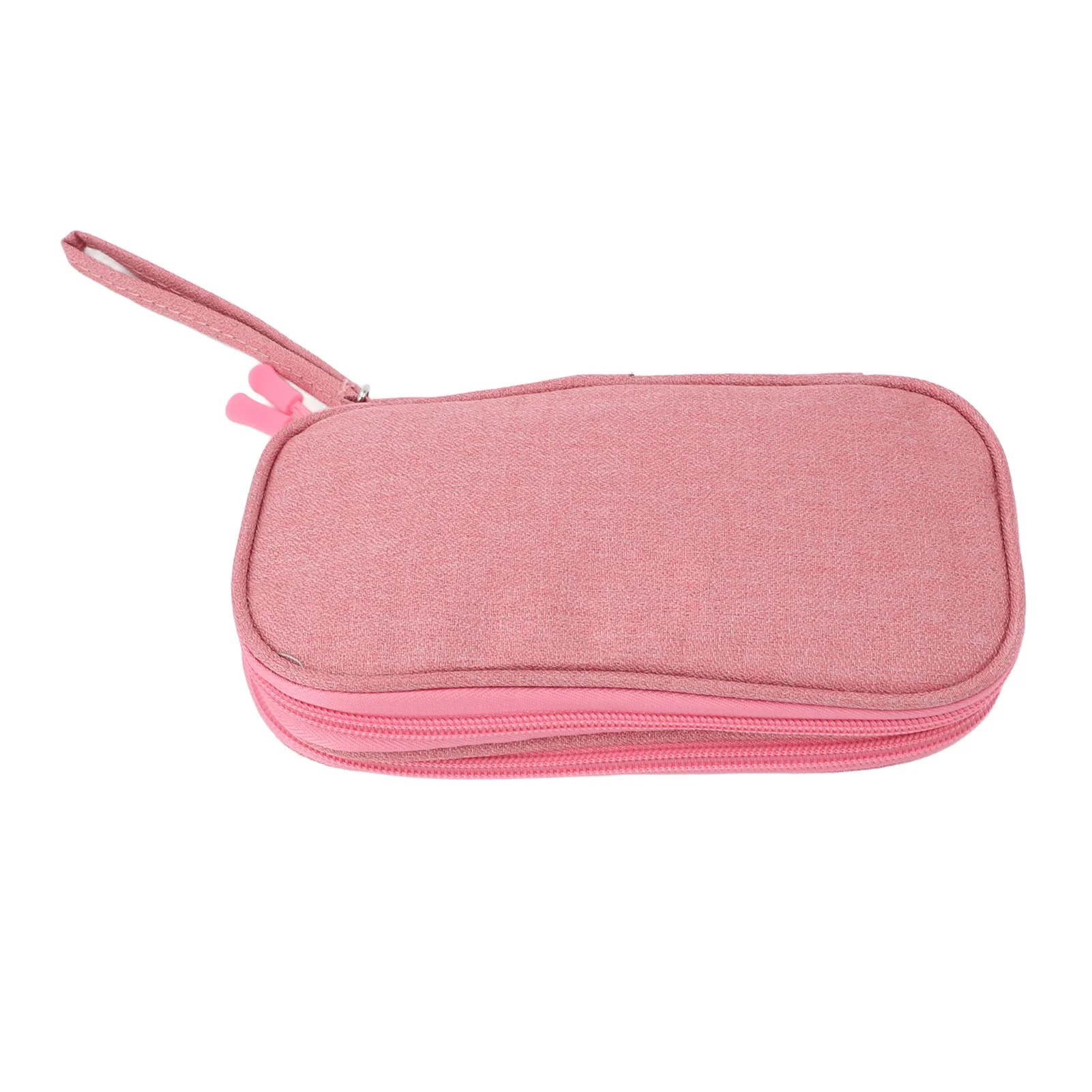 Nail Drill Kit Holder Bag Mesh Pockets Multi Layers Water Resistant Portable Nail Drill Organizer Bag for Grinding Machine