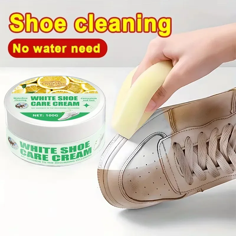 

Гель для кроссовок Fasilawei All-in-One (120 г): не требует смывания, отбеливает текстиль/сетку/кожу — низкий запах, стойкий аромат.