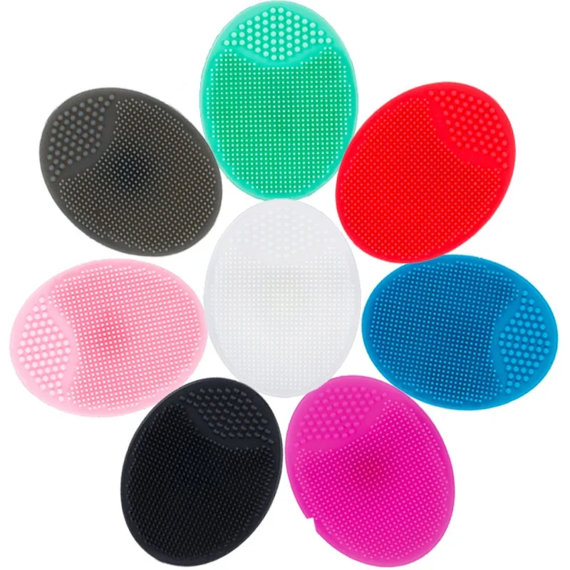 Silicone Face Cleansing Brush Facial Deep Pore Skin Care Scrub Cleanser Tool 1pcs Mini Beauty Soft Deep Cleaning Exfoliator