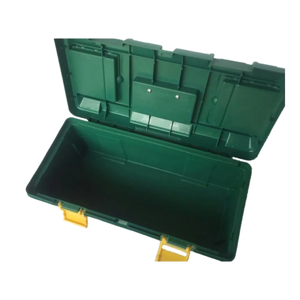 Storage Container with Reinforced Corners and Ergonomic Handle Designed for Mechanical and Assembly Applications