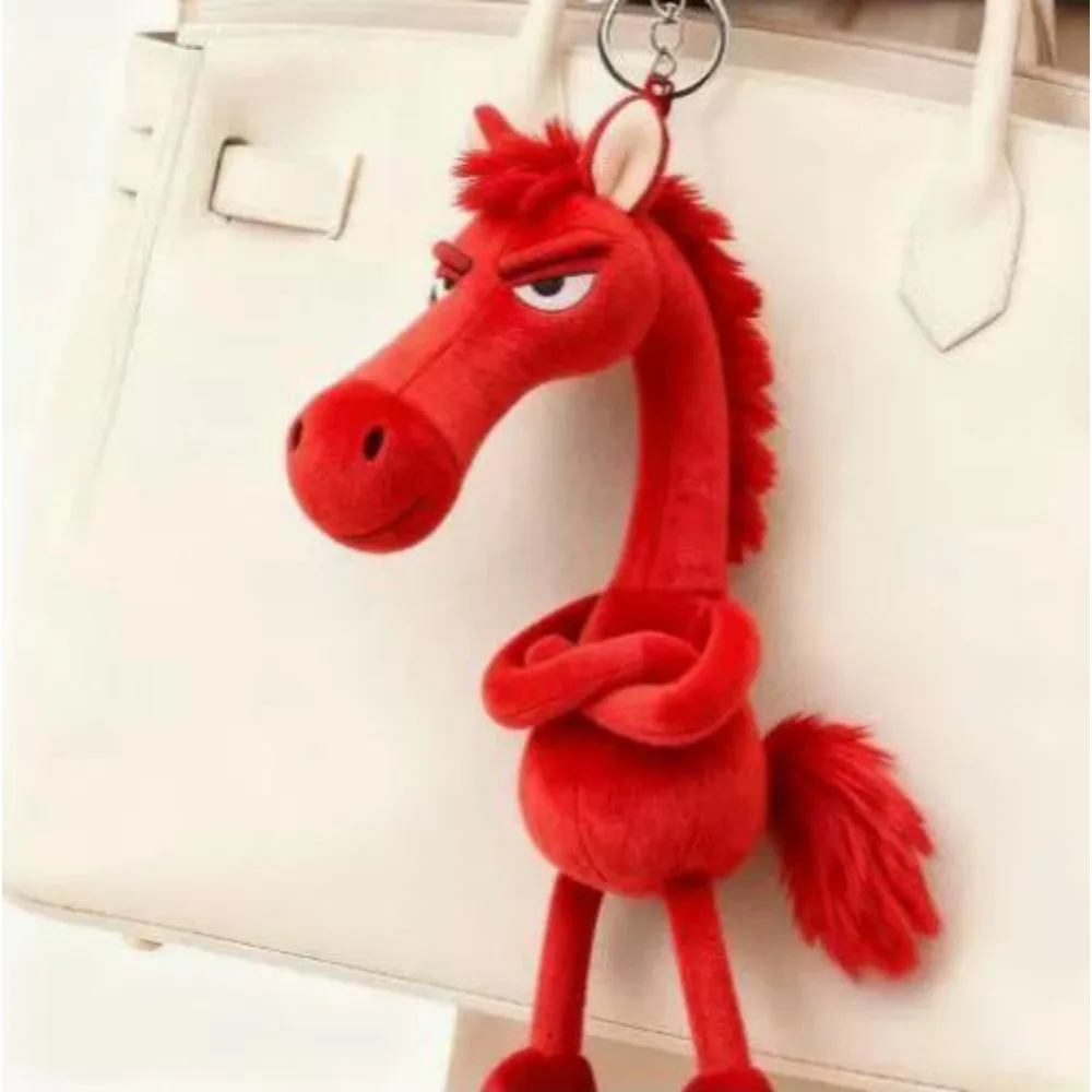 2025 Nieuwe Hot Tianxuan high-end coole zwarte paardentasaccessoires, poppenornamenten, cadeau, pluche pop