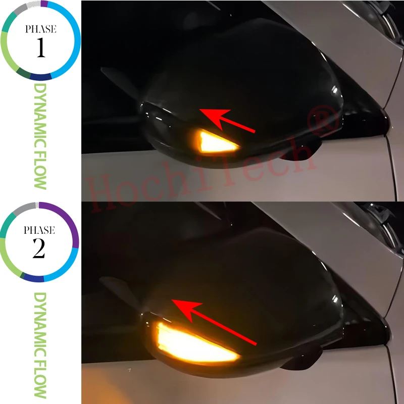 Dynamic Turn Signal LED Rearview Mirror Indicator Blinker Repeater Light for Mazda 3 Mazda3 BL 2010-2013 Mazda6 GH Series 07-13 - view 4