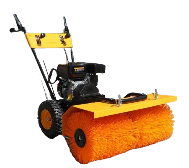 

Multifunctional snow removal equipment Small snowplow Hand-pushed three-in-one fully geared snow removal machine