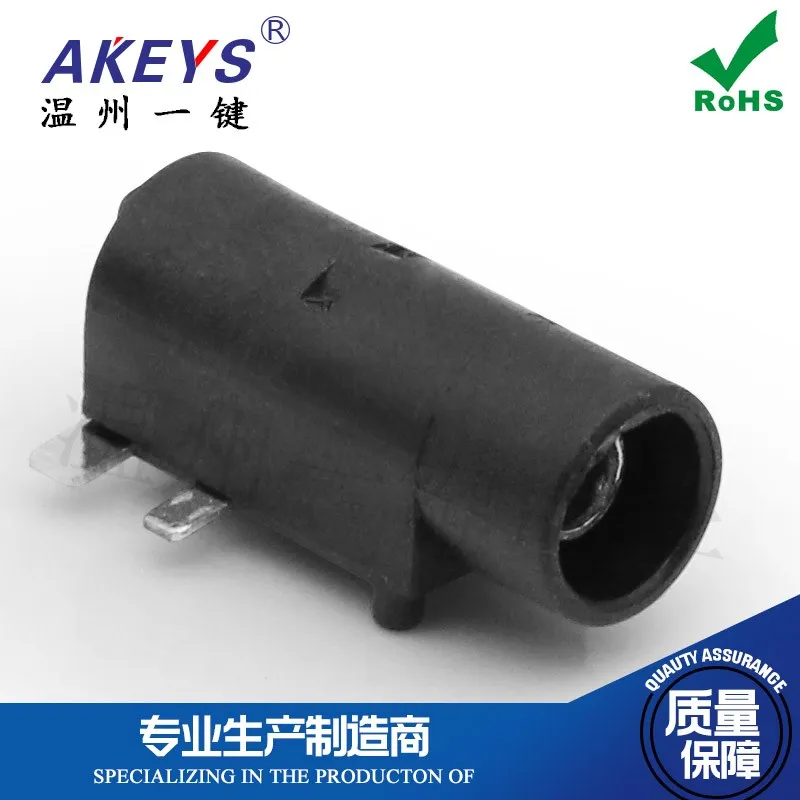 10pcs DC002G 4-Foot Patch with Column DC Socket Power Interface Charging Port DC-002