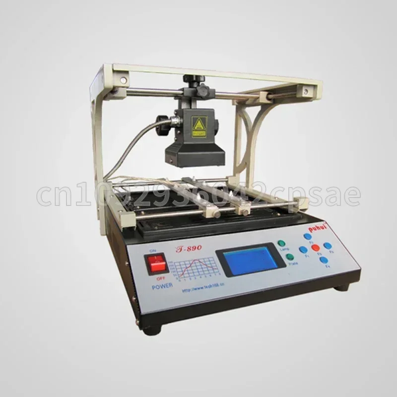 PUHUI T-890 T890 BGA مزدوج رقمي بالأشعة تحت الحمراء BGA/IRDA/IFR/SMD/SMT لحام أساسي 1500 وات ثمانية أنواع من منحنى درجة الحرارة