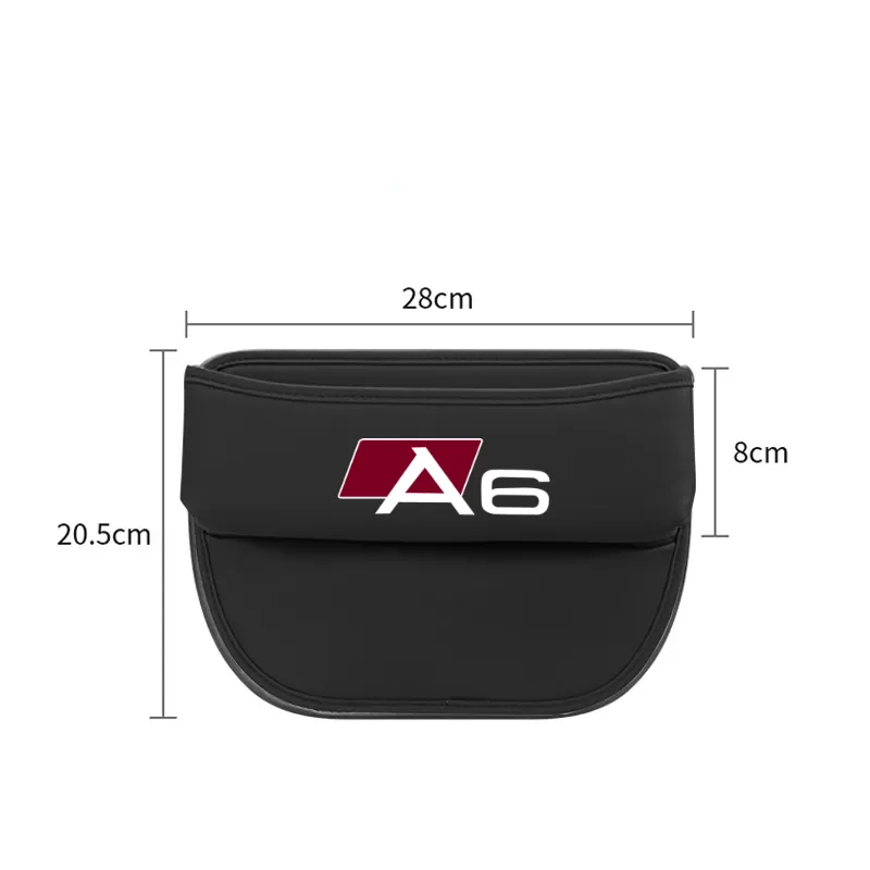 Boîte de rangement spéciale pour crevasse de siège de voiture, attrape-fente, Audi dehors RS, A1, A3, A4, B7, B8, A5, Horizon A7, A8, Q3, Q5, Q7,