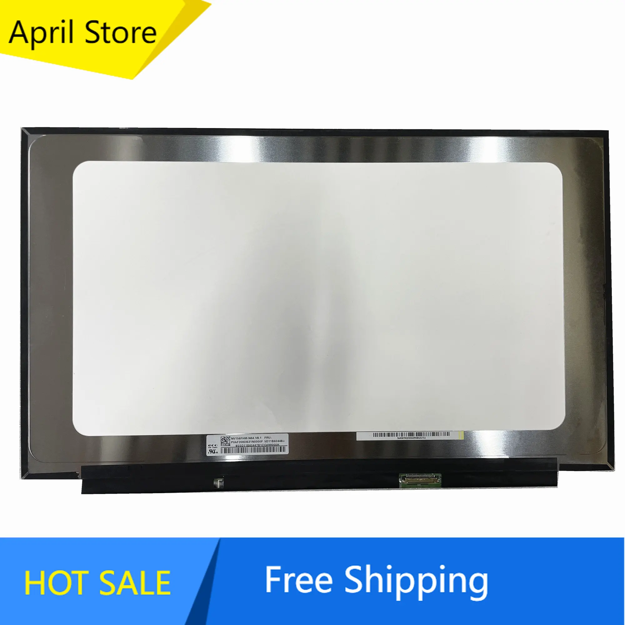 

NV156FHM-N6A fit NV156FHM-N61 N156HCA-EN1 LP156WFF-SPF1 15.6'' IPS Laptop LCD Screen Panel Matrix 1920*1080 EDP 30 Pins