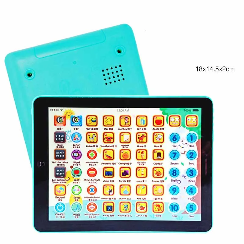 Mainan Puzzle anak usia dini, mainan Puzzle titik membaca Tablet mesin cerita bayi mesin mainan