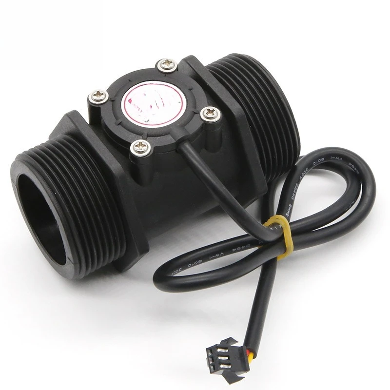 

DN40 turbine flowmeter, water flow sensor, swimming pool 1.5 inch large pipe diameter