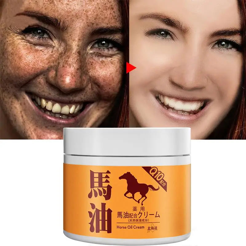 Crema antiarrugas instantánea, aceite de caballo, reafirmante de ojos, antienvejecimiento, hidratante, eliminación de líneas finas, cuidado de la piel