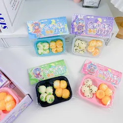 Creative Japanese Style Simulation Food Play Fried Candy Soft Candy Slow Rebound Toys Stress Relief Toys Pinch Music Fidget Toy