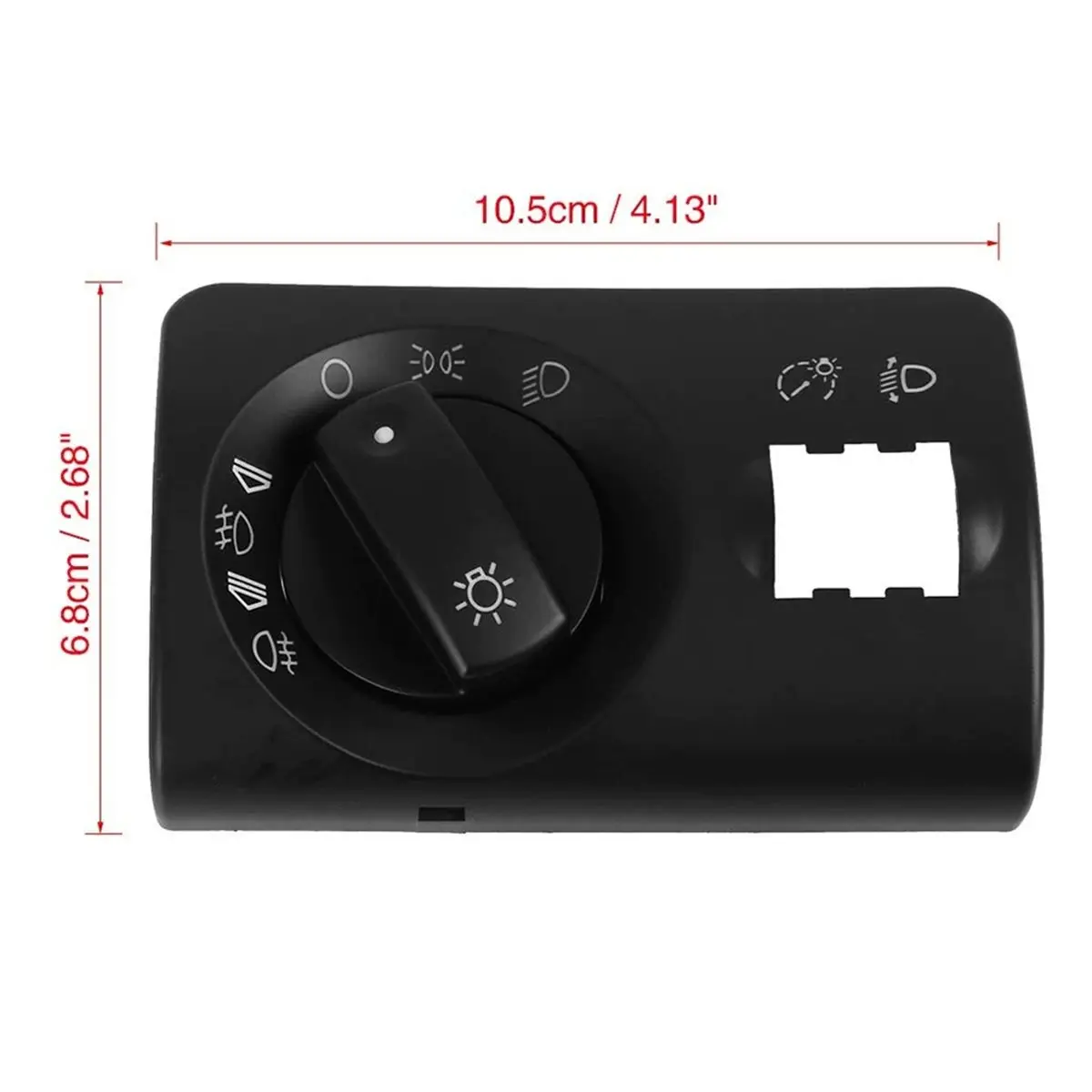 B09A For AUDI A6 S6 C5 A6 Allroad A6 Quattro RS6 2003 2004 2005 Headlight Fog Lamp Control Switch Repair Kit Cover 4B1941531E view 6