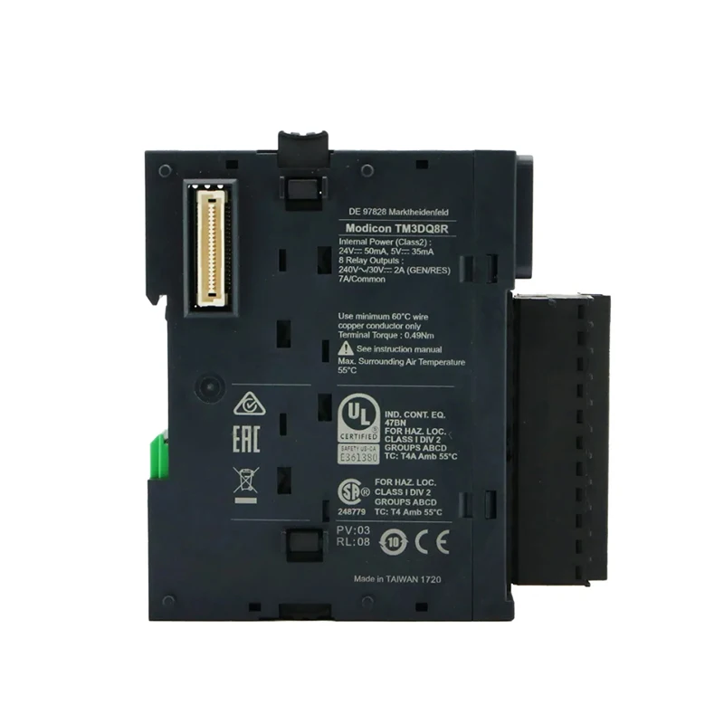 

Brand New Original TM3DQ8R Programmable Logic Controller Discrete Output Module TM3 Series Relay Output PLC Controller