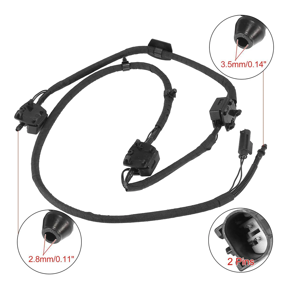 New Windscreen Nozzle Chain Windshield Washer Sprayer Jet System 61667275171 61664849598 for -BMW X5 E70