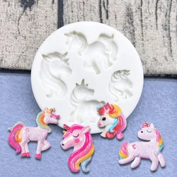 Unicorn Silicone Sugarcraft Cupcake Baking Mold Fondant Cake Decorating Tools