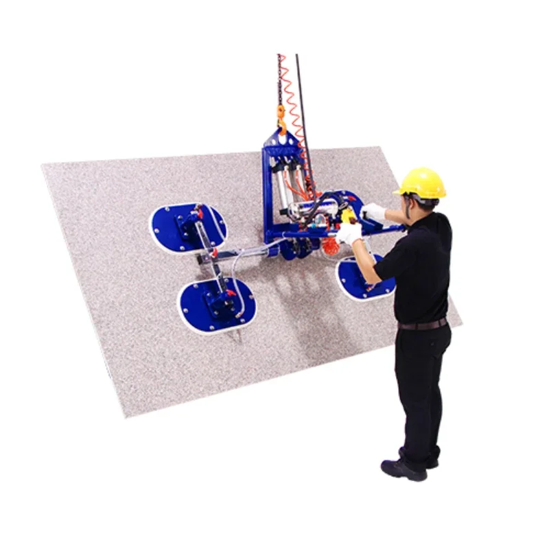 

Stone vacuum lifter in easy lifting and moving flat