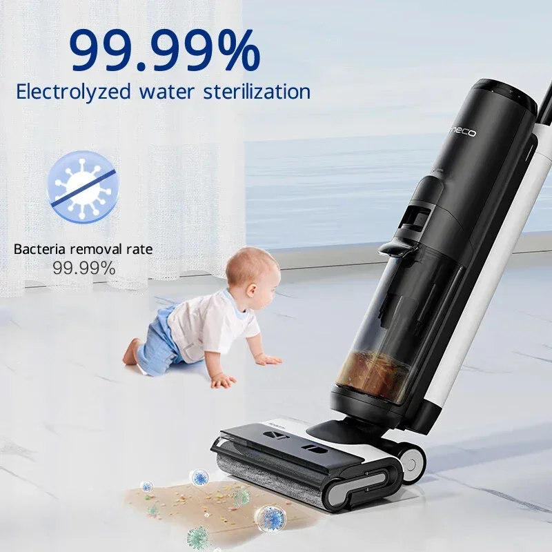 TINECO 2.0 Pro Max Floor Cleaner High Temperature Quick Drying Self-cleaning Vacuuming,Sweeping,Mopping Floor Cleaning Machine