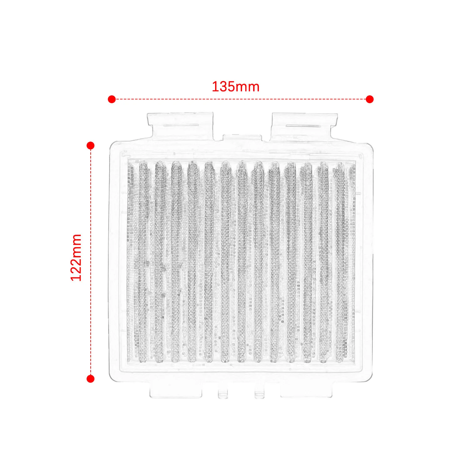 Motorcycle High Flow Non-woven Fabric Air Filter Cleaner Intake Element For Honda CRF300L CRF300RL RALLY CRF300 L/RL 2021-2023