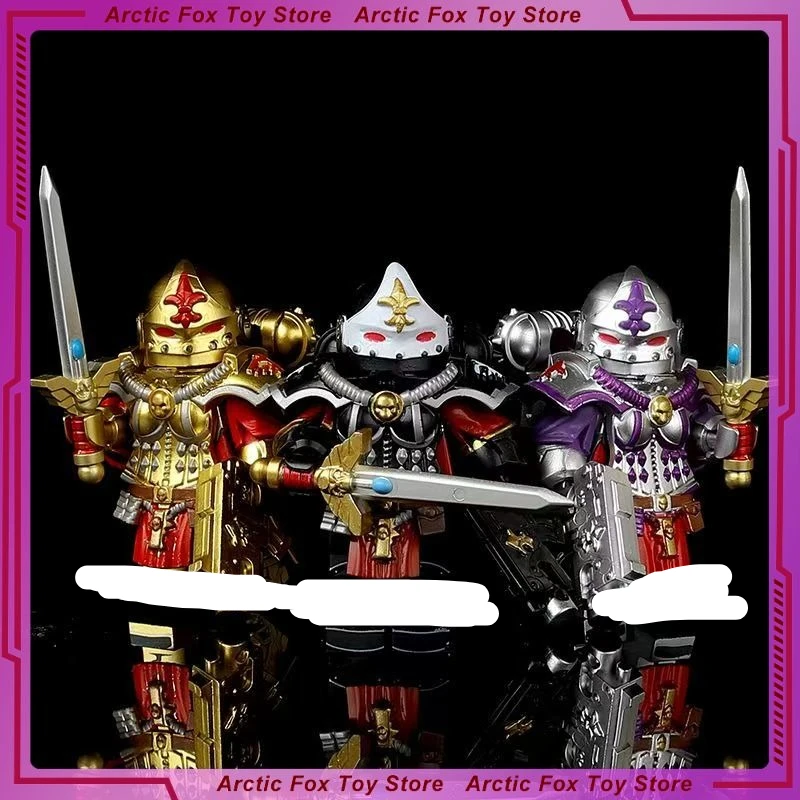 

Ordos Majoris Anime Figure Fighting Nun Two Expressions Gold Silver Black Action Figure Pripheral Building Blocks Collection Toy