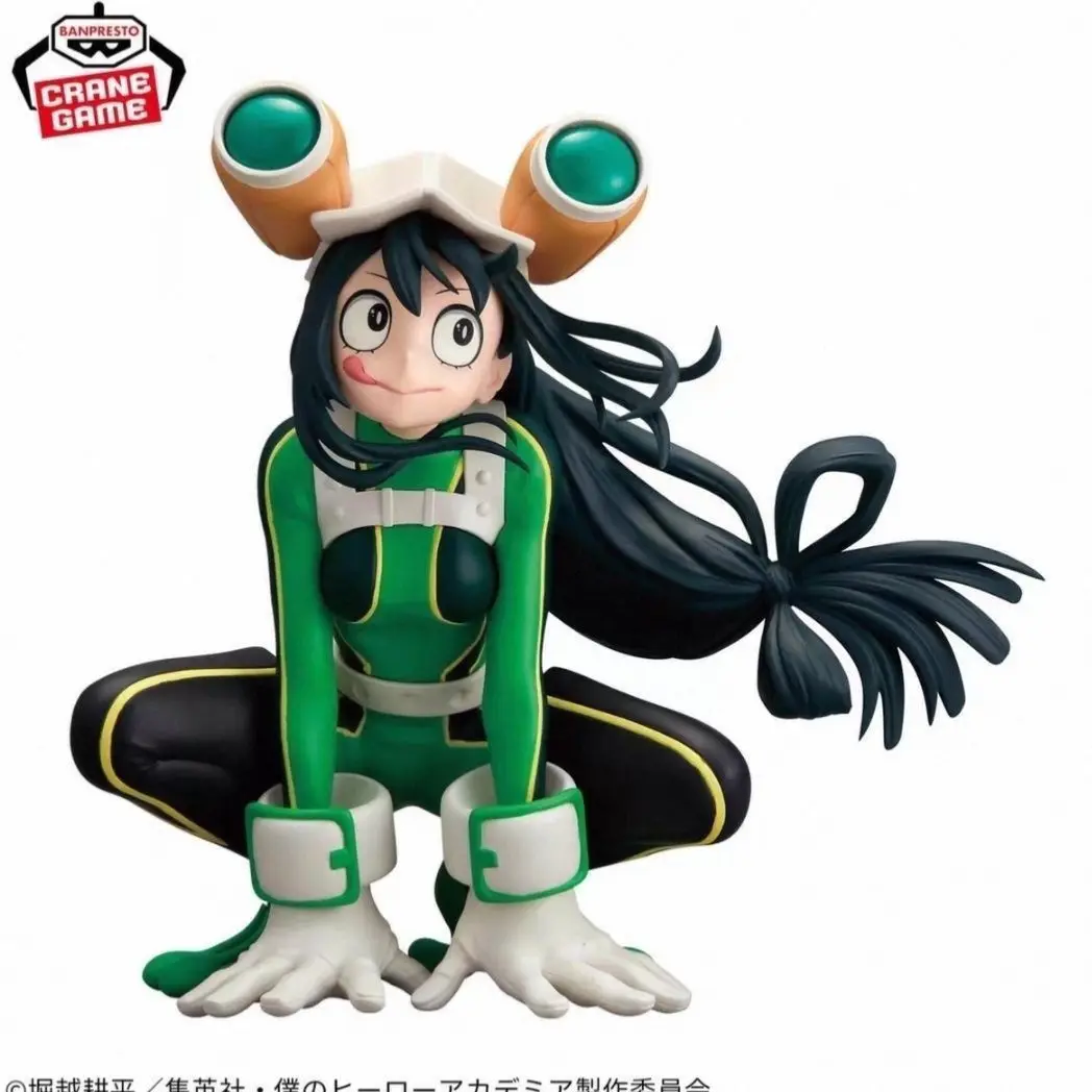 Bandai BANPRESTO mon héros académique Asui Tsuyu figurine PVC modèle à collectionner jouet cadeau paillettes et GLAMOURS Original
