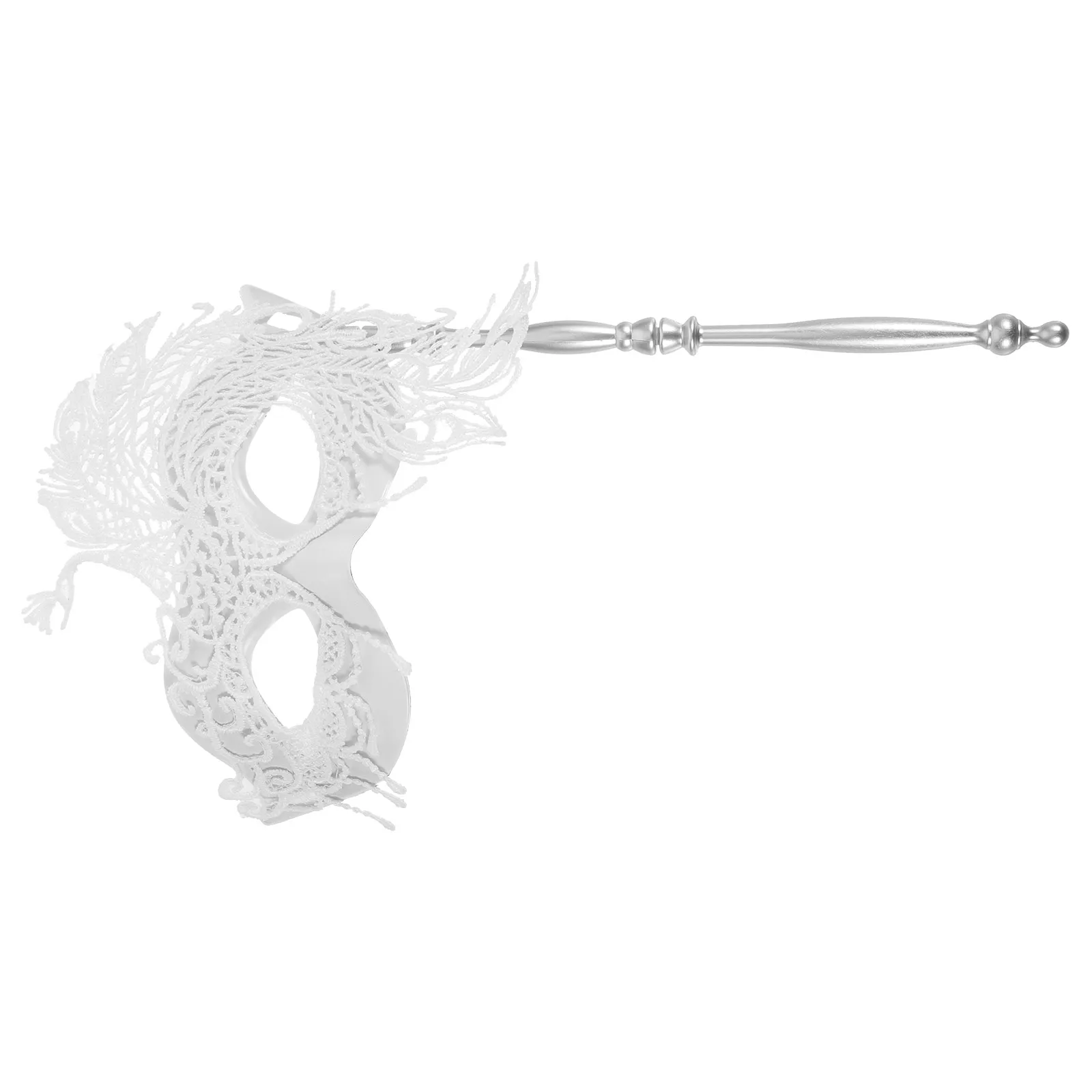 

Lace Handheld Masquerade Party Women Mardi Gras Design Halloween Cosplay Mardi Gras Accessories Props