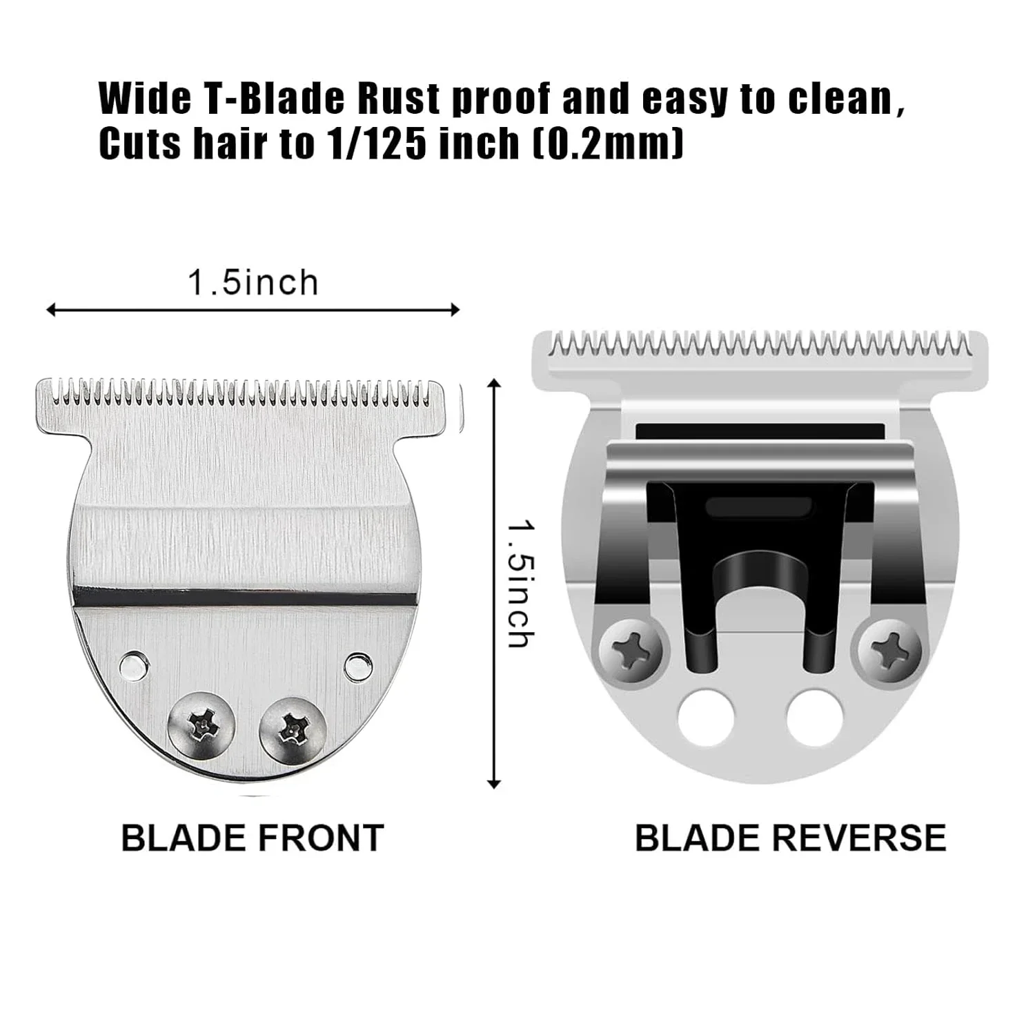 Replacement Wide T Blade Compatible with Oster Finisher Trimmer Model 59 and T-Finisher Hair Trimmer Blades