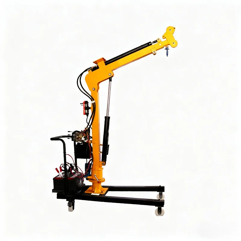 

Lifting Rotary Hydraulic Boom Remote Control Electric Winch Elevator Vehicle Mounted Crane with Motor & Gearbox 1T/2T Capacity