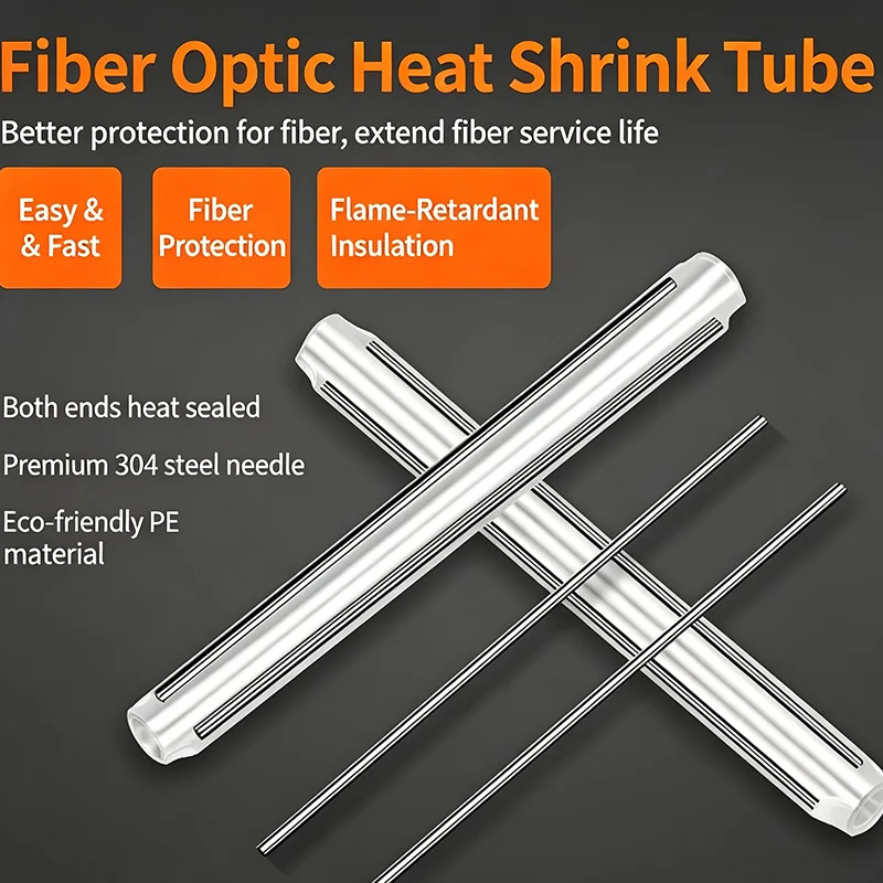 50개/봉지 60mm 단일 스틸 니들 섬유 열수축 튜빙 - Heat Shrink Tubing 리뷰 및 가격
