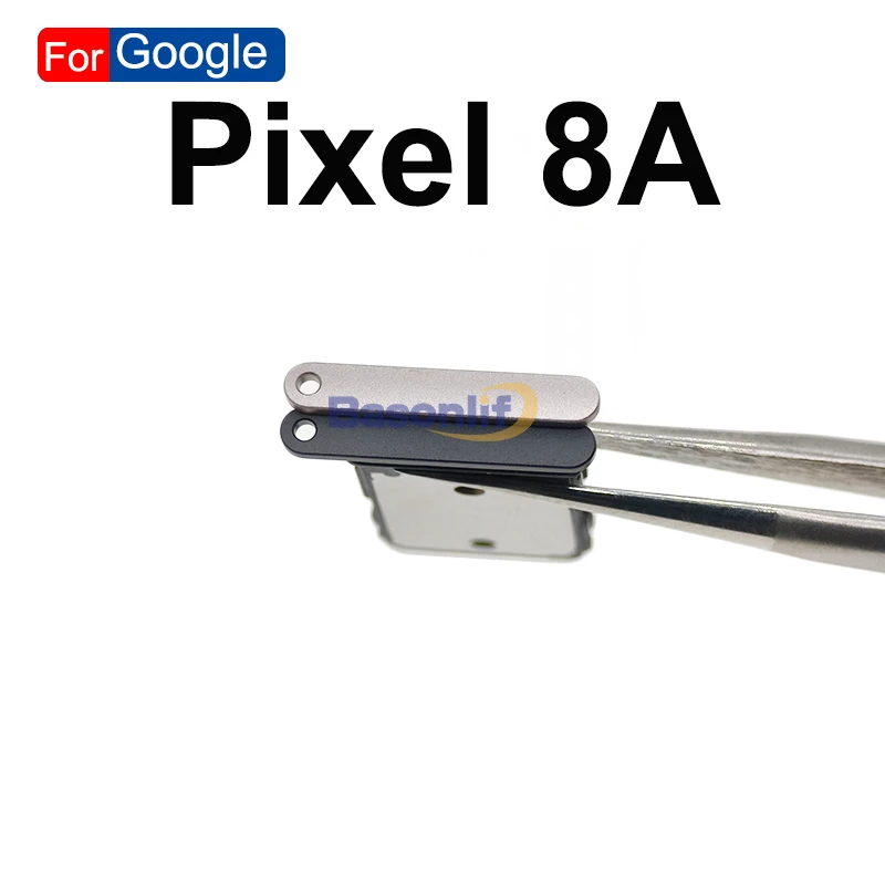 Basonlif SIM Tray Holder For Google Pixel 8 Pro 8Pro 8A Sim Card Replacement Parts