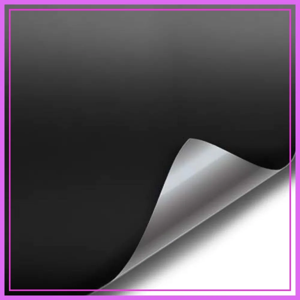 

Matte Black Car Wrap Vinyl Film 10ft x 5ft for Hood Roof