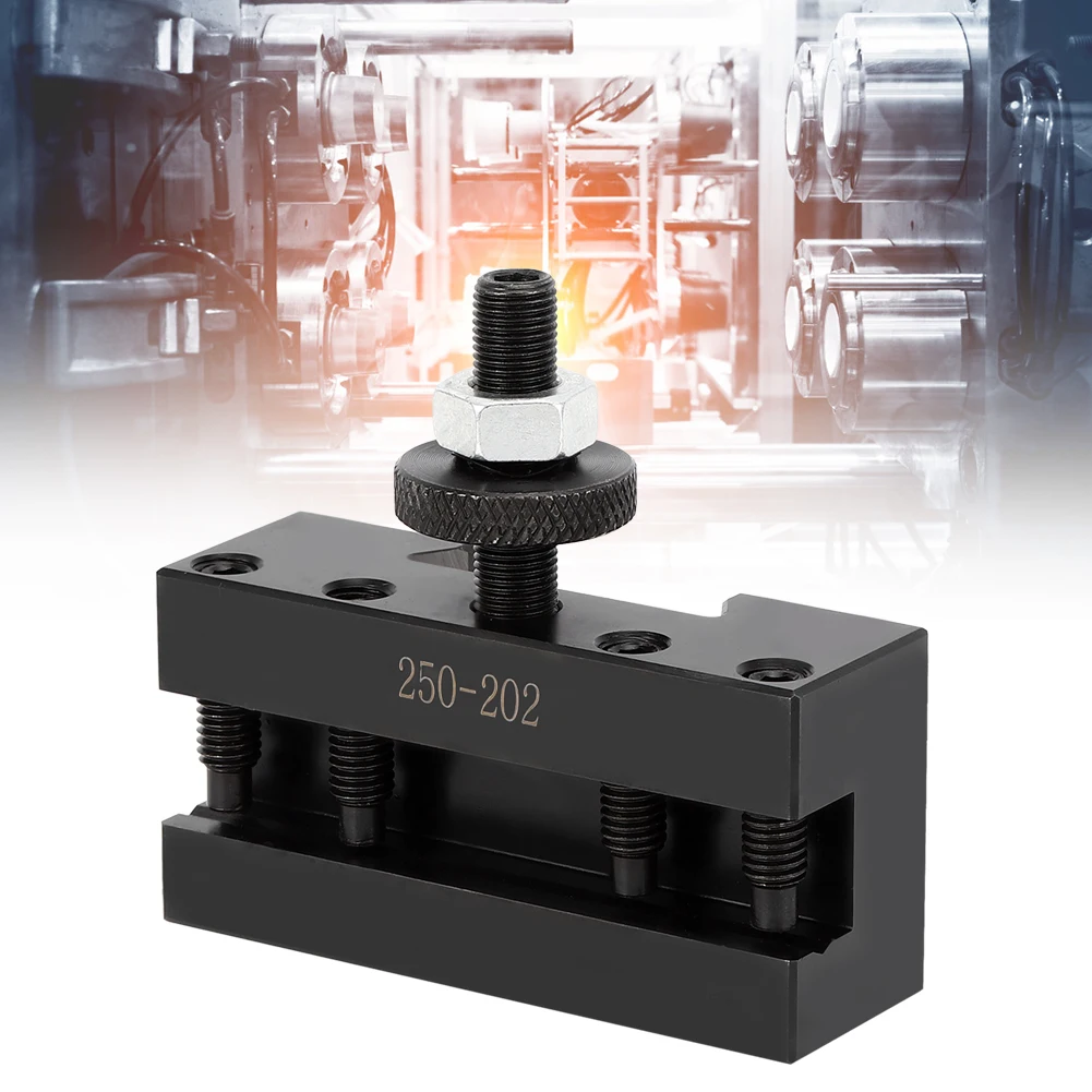 

ZK20 Lathe Tool Holder Fast Change Turning Accessories High Carbon Steel for 250‑202 Column