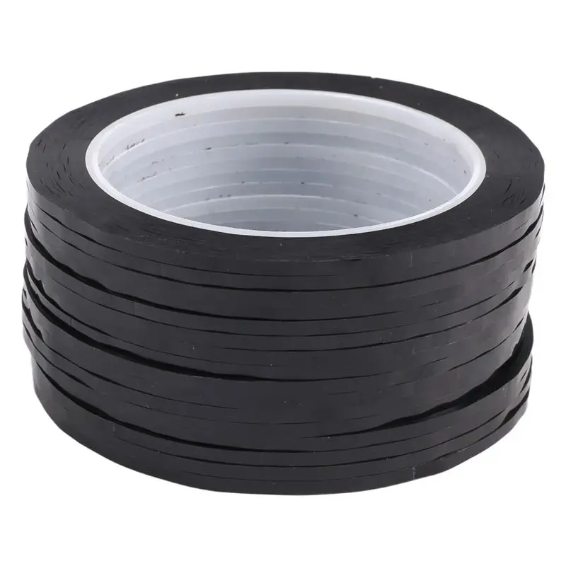 

AA73 16 Pcs Whiteboard Graphic Chart Tape,Dry Erase Board Art Tape,Thin Black Gridding Graphic Tape,3Mm Width,Glossy Black
