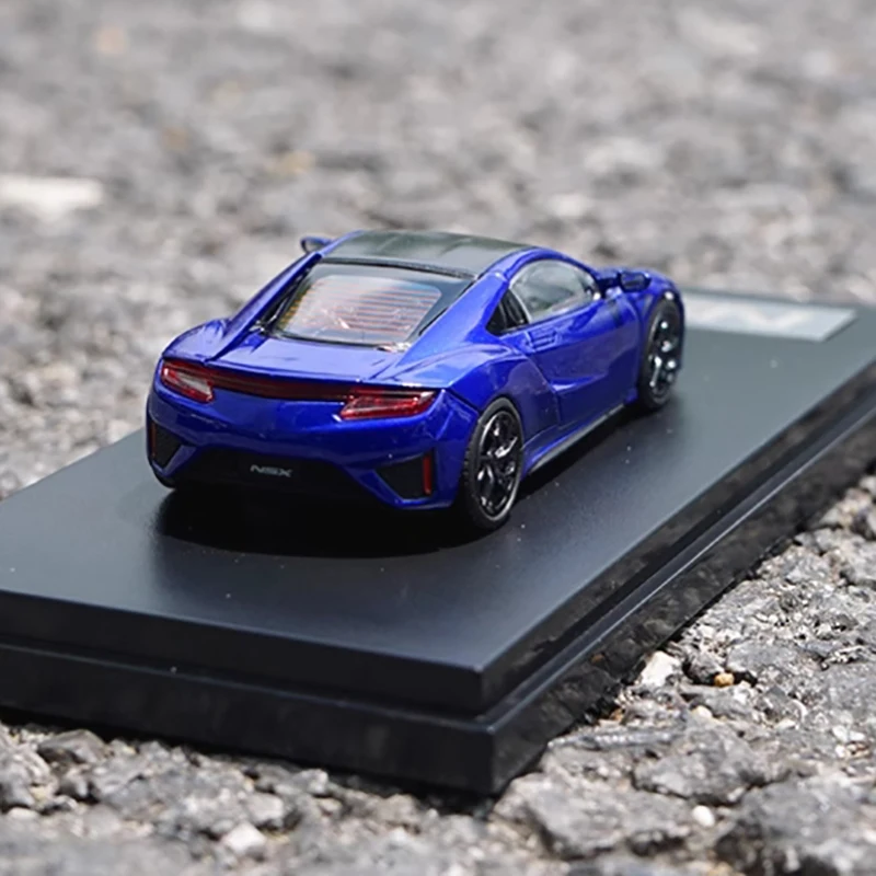 LCD Diecast 1:64 Scale NSX Alloy Sports Car Model Finished Product Simulation Toy Collection Gift Static Model Display