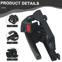 Car Inner Door Handle For Hyundai For Accent 06 11 Black Easy Installation Stable Performance OEM Part Numbers Black Plastic