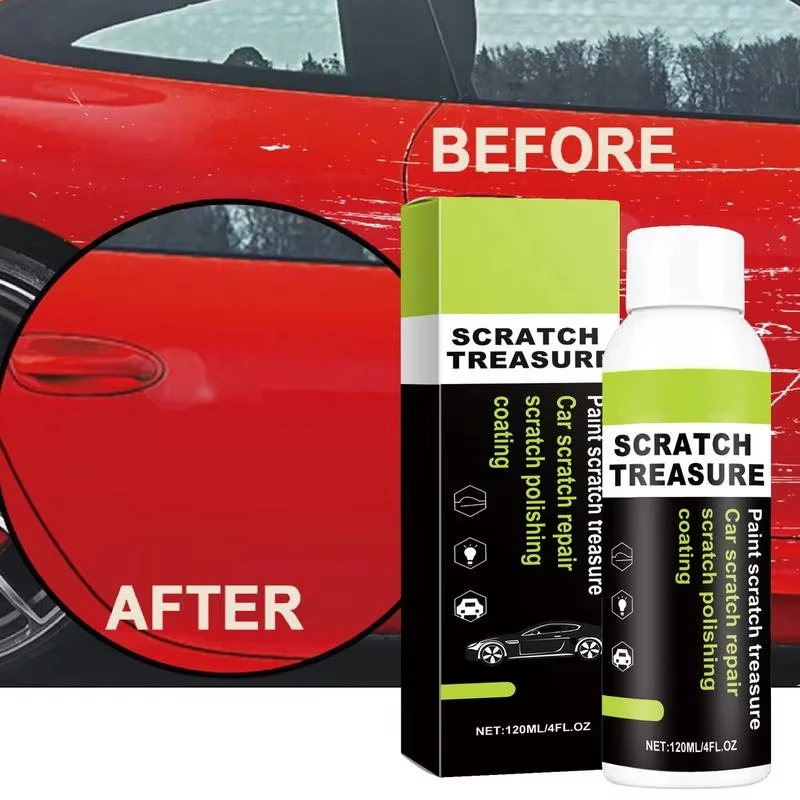 Car Scratch Repair Paste - Quick Fix for Minor Scratches, Paint Restorer & Protective Coating, Easy To Use for All Car Colors