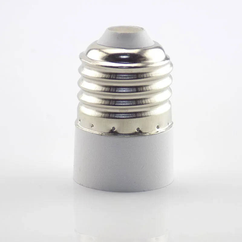 1x Converter E27 TO E14 Lamp bulb base Holder Adapter Conversion Socket ABS Material Fireproof Socket Adapter