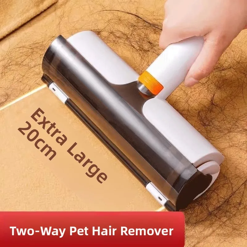 strong-sticky-hair-remover-roller-brush-for-cats-and-dogs-pet-hair-cleaner-home-use-efficient-hair-removal-tool-plastic-material