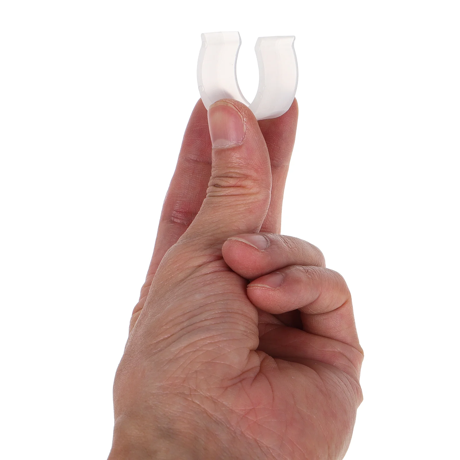 

8Pcs Plastic Curtain Rod Brackets Ushaped Antislip Pads 2628mm Stable Multifunctional Home Decor Curtain Rod Mounting Brackets