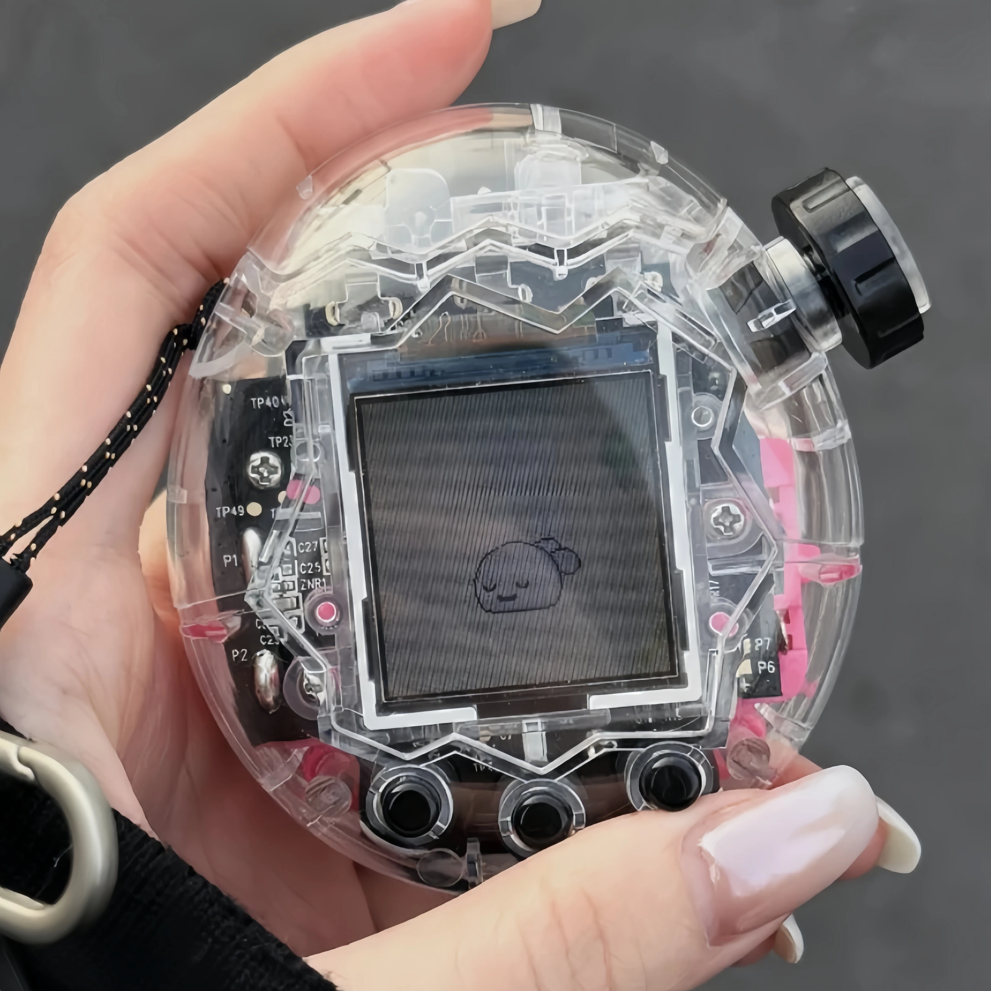 

New Happy Garden Tamagotchi Paradise Replacement Shell Color Blocked And Laser Style Fashion Trend Protective Shell