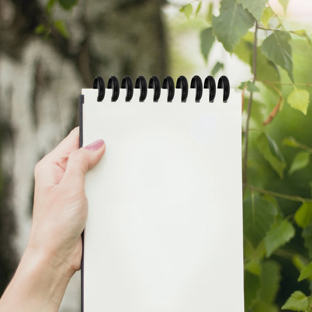 

22Pcs Notebook Binding Discs Plastic Binder Supplies Long-Lasting Design Suitable Students Teachers Office Home