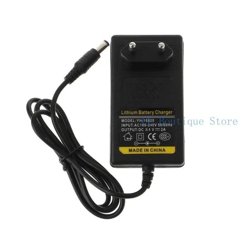 652F 8.4V 2A Lithium Battery for Aircraft Model Aircraft, Remote Control Airplanes, Electric for Cars