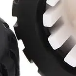 2pcs D-Axis Rubber Tire Robot Accessories Tracking Trolley Model Wheel For N20 Motor Car Robot DIY Toys Parts