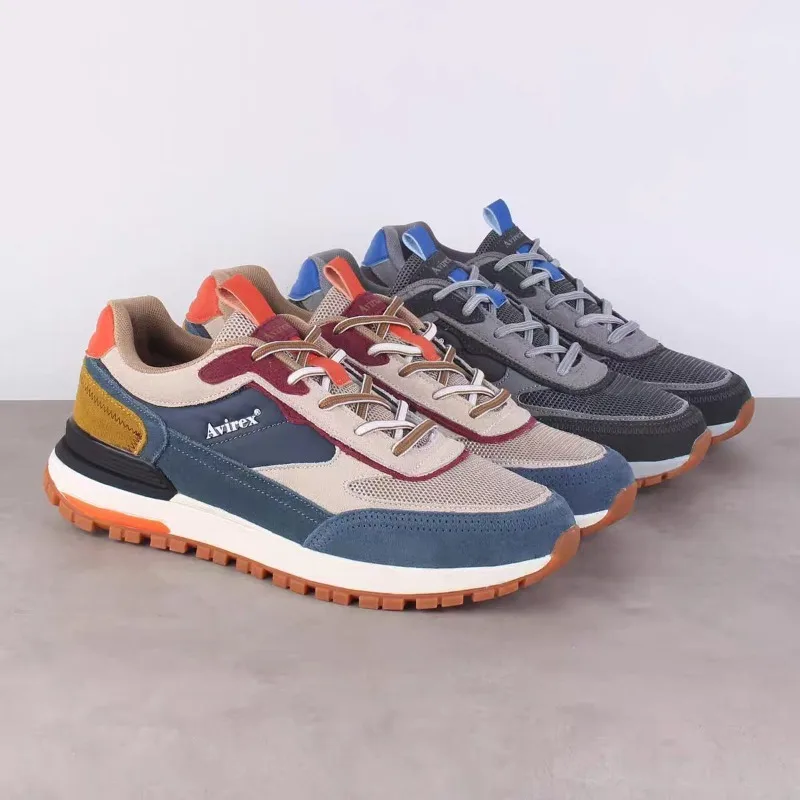 Hot Sale Athletic Shoes For Walking Anti-Slip Sport Men Shoes Hard-Wearing Running Trainers Man Wearable Running Outdoor Shoe