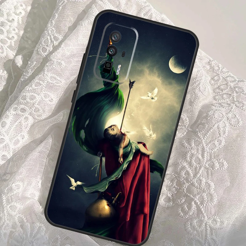 Ali Shia Imam Hussain Holy Shrine Case For Xiaomi 14T Pro 13T 12T 11T 13 14 Ultra POCO F6 Pro M6 M5s F3 F5 X3 X5 X6 Pro Cover