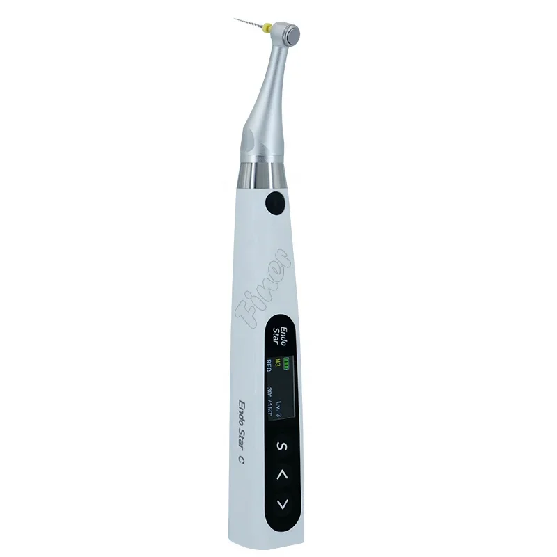 Wireless LED endo motor with built in apex locator for endodontics 6:1 contra angle handpiece