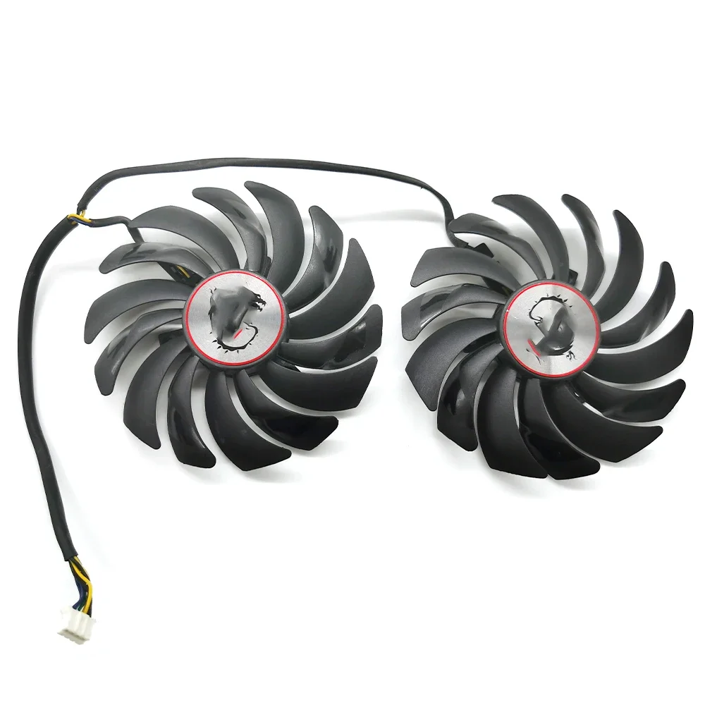 2Pcs/lot 95MM PLD10010S12HH Cooler Fan For MSI GTX 1060 1070 1080 TI RX 470 570 RX580 GAMING X GPU Video Card Fan PLD10010B