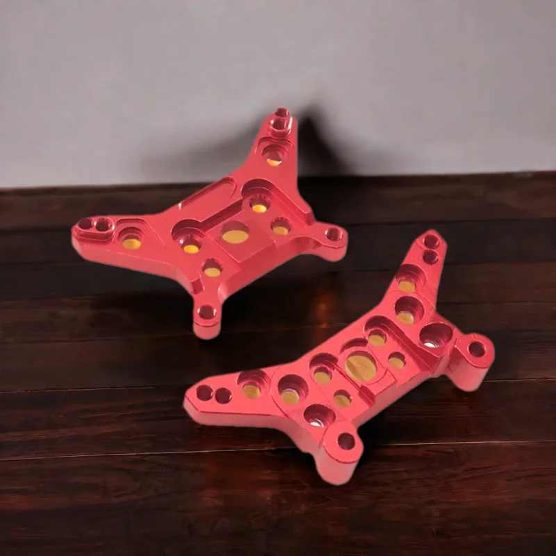 

Metal Upgrade RC Car Front and Rear Suspension Bracket Butterfly Frame Parts Fit For MJX 1/14 14211 Remote Control Car